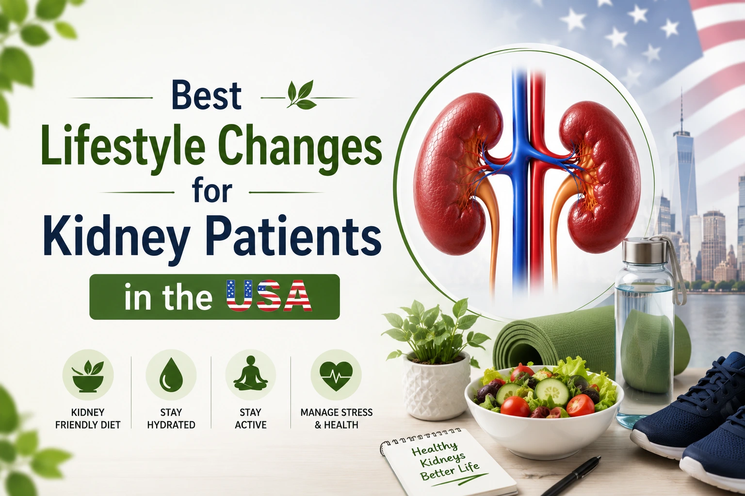 Best Lifestyle Changes for Kidney Patients in the USA Best Lifestyle Changes for Kidney Patients in the USA